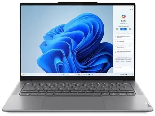 LENOVO Laptop Yoga 7 Pro 14IMH9 14.5 2.8K OLEDUltra7-155H16GB1TB SSDNVIDIA GeForce RTX 4050 6GBWin 11 Home3Y PremiumLuna Grey