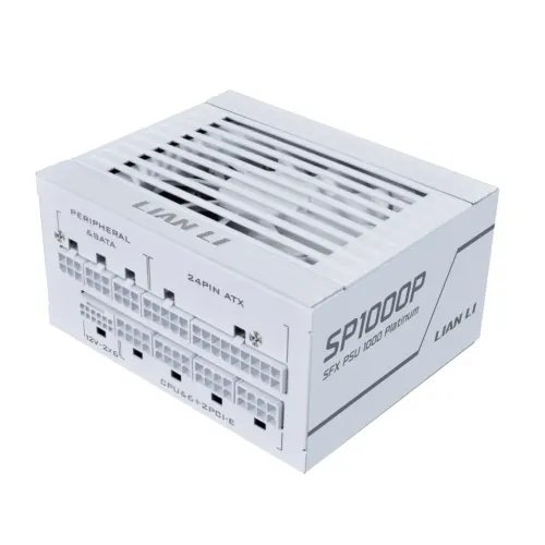 LIANLISP1000PWhite-1000W80PlatinumPSU-10YearsWarranty-12V-2x6-JapaneseCapacitors