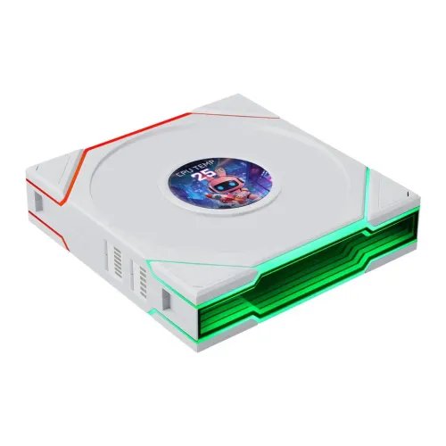 LIANLIUNIFANTLLCDFLEXReversalWhiteWireless1201pcCaseFan-NoControllerIncluded