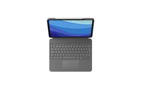 LOGITECHCaseKeyboardComboTouchiPadPro12956OxfordGrey