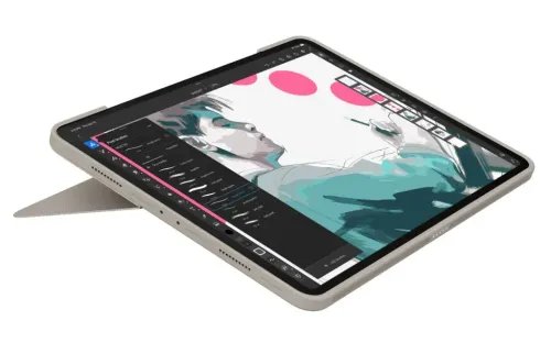 LOGITECHCaseKeyboardComboTouchiPadPro12956OxfordGrey