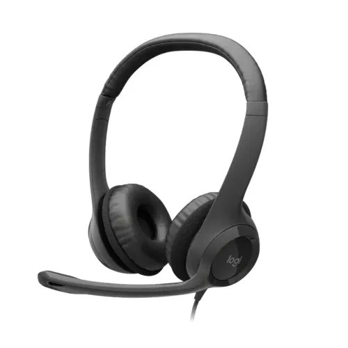 LOGITECHHeadsetWiredH390-USBTypeC-Graphite