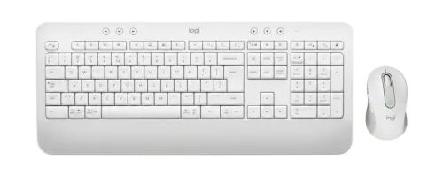 LOGITECHKeyboardMouseWirelessMK650White