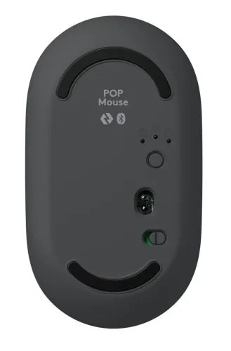LOGITECHMousePOPWirelessWithEmojiButtonGraphite