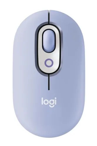 LOGITECHMousePOPWirelessWithEmojiButtonLilac