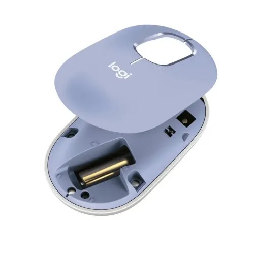 LOGITECHMousePOPWirelessWithEmojiButtonLilac