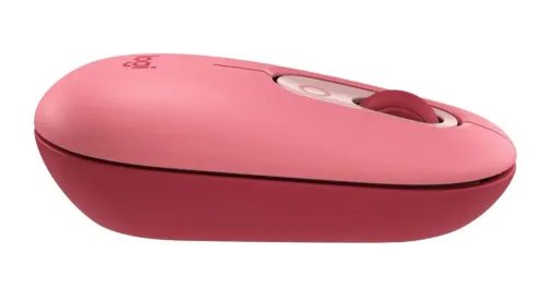 LOGITECHMousePOPWirelessWithEmojiButtonRose