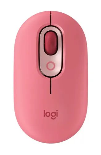 LOGITECHMousePOPWirelessWithEmojiButtonRose