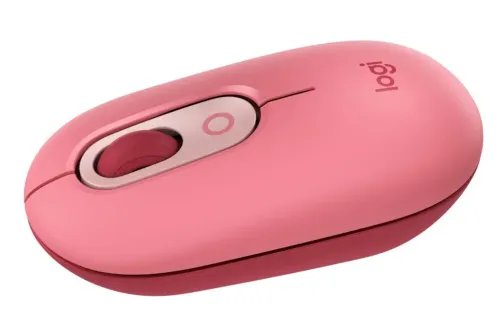 LOGITECHMousePOPWirelessWithEmojiButtonRose