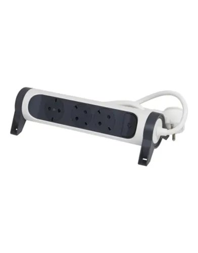 LegrandSurgeArrest3Outlets1.5mCableWhiteGreyRotating