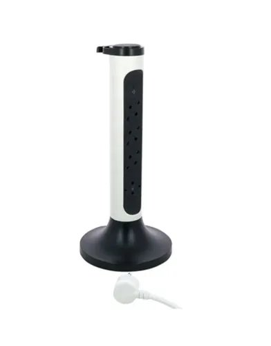 LegrandSurgeArrest4Outlets2mCableTowerWhite