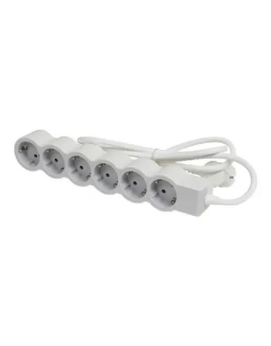 LegrandSurgeArrest6Outlets3mCableWhiteGrey