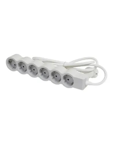 LegrandSurgeArrest6Outlets3mCableWhiteGrey