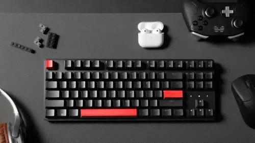 Lemokey X1 QMKVIA X1-A1 Wired Mechanical Keyboard-Red Switch US Layout