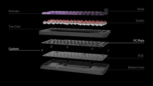 LemokeyX4QMKX4-A3WiredMechanicalKeyboard75BrownSwitchUSLayout