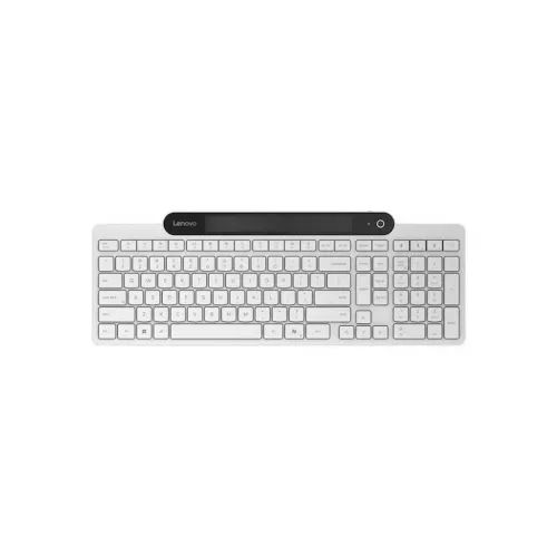 Lenovo800Self-ChargingBluetoothKeyboard-Greek319White