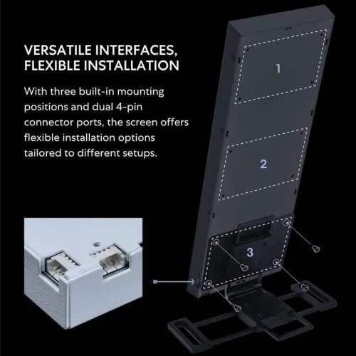 LianLi8.8UniversalScreenWhite-ForAnyPC-ARGBFrame-DisplayPanel-LCDMiniMonitor