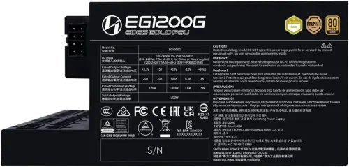 LianLiEdge1200WBlack80GoldwithUSBHUBFullyModularATXPSU