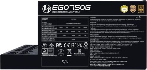 LianLiEdge750WBlack80GoldFullyModularATXPSU