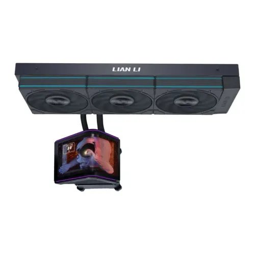 LianLiHydroShiftIIOLEDCurved360P28-360mmAIOWaterCooling-6.672Display-Black