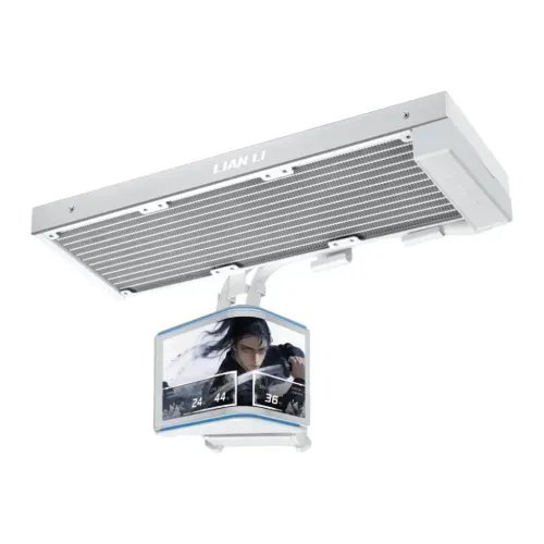 LianLiHydroShiftIIOLEDCurved360mmFanless-AIOWaterCooling-6.672Display-White