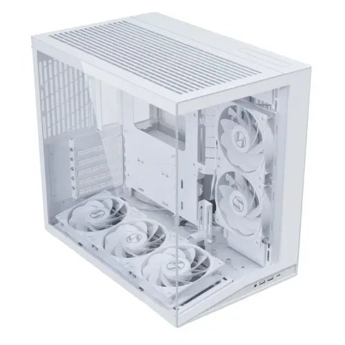 LianLiO11DMiniV2FLOWWHITE-ATXPCGAMINGCASE-5xFANS-IMPROVEDAIRFLOW-GPUSUPPORTBRAC
