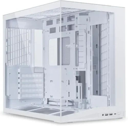 LianLiO11DMiniV2WHITE-ATXPCGAMINGCASE-IMPROVEDAIRFLOW-GPUSUPPORTBRACKET