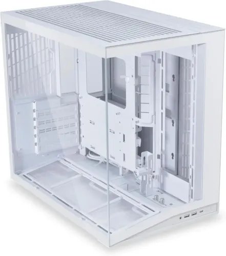LianLiO11DMiniV2WHITE-ATXPCGAMINGCASE-IMPROVEDAIRFLOW-GPUSUPPORTBRACKET