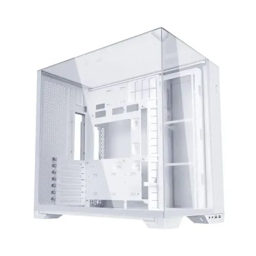 LianLiO11VisionCompactWhite-WhiteEATXunder280mmATX2toppanels360AIOTowerPCCase