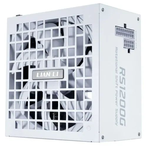 LianLiRS1200GWhite-1200Watt80GoldPSU-12V-2x6ColoredCable-RSHub-FullyModular
