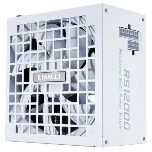 LianLiRS1200GWhite-1200Watt80GoldPSU-12V-2x6ColoredCable-RSHub-FullyModular