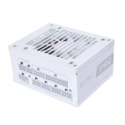 LianLiSP850V2GoldWhite-850WSFXPSU-12V-2x6-LowNoise-80PlusGold-ATX3.1-PCIe5