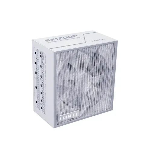 LianLiSX1200PWhite-PLATINUM1200W-ATX3.1-12V-2x6-JapaneseCapacitor-10YearsWarranty