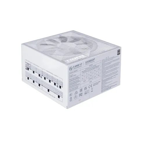 LianLiSX850PWhite-PLATINUM850W-ATX3.1-12V-2x6-JapaneseCapacitor-10YearsWarranty