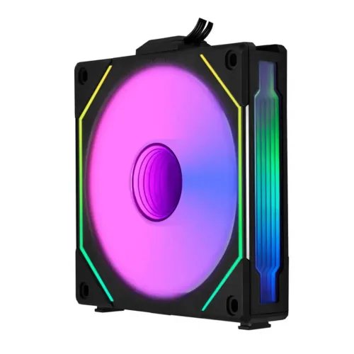 LianLiUNIFANINFINITYSL-120-3PCSReverseBlackTriplepackincludeController-CaseFan