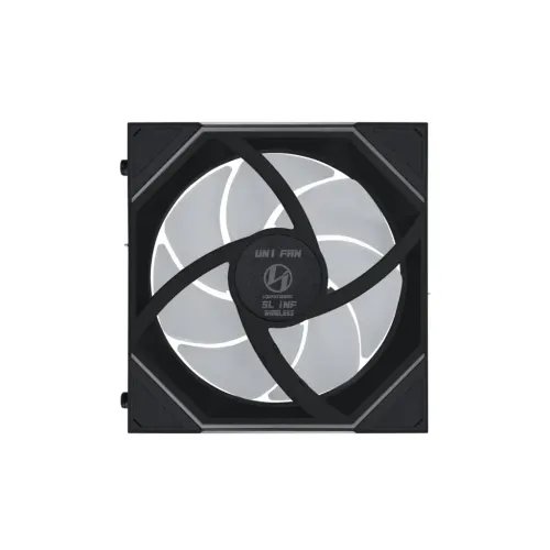 LianLiUNIFANINFINITYSL-Wireless-120-3PCSReverseBlackTriplepackincludeController