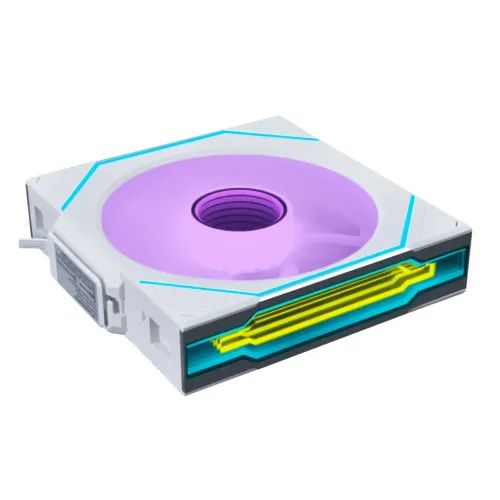 LianLiUNIFANINFINITYSL-Wireless-140-Reverse-White-aRGBPWMFan1pcsnocontroller