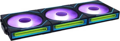 LianLiUNIFANSLINFINITYWireless3-PackBlackaRGBPWM120mm0~2200RPMControllerIncluded