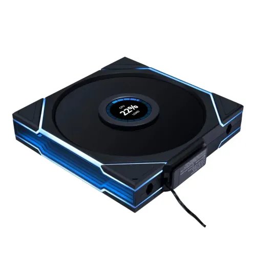 LianLiUNIFANTL-LCDWirelessReverse140Black1pcCaseFan-NoControllerIncluded