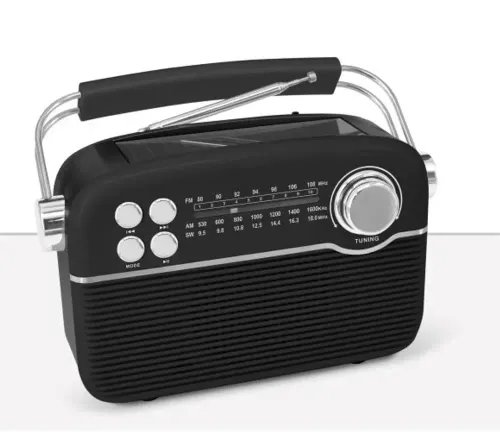 MANTA BLUETOOTH SOLAR RADIO FM SPEAKER WITH USB