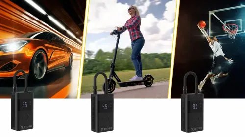 MANTA ELECTRIC PUMP COMPRESSOR FOR BIKESCARSSCOOTERS PRESTA POWERBANK