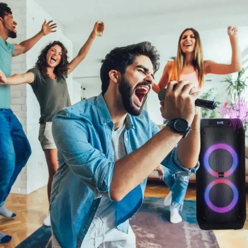 MANTA KARAOKE PARTY SPEAKER 2x8 RMS 120W ATTIS