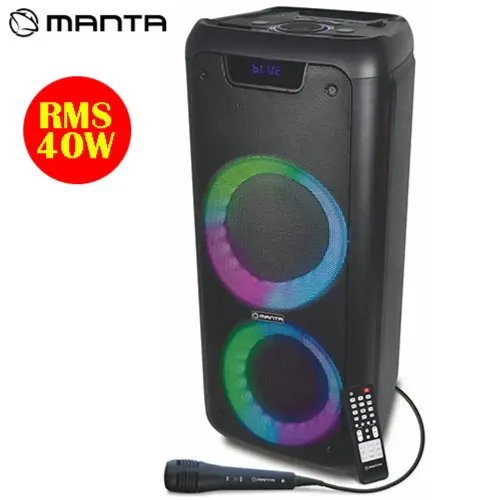 MANTA PARTY AUDIO LOUD SPEAKER 65 40W