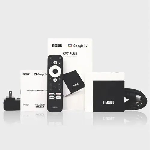 MECOOL 4K ANDROID 11 TV BOX 216GB BLACKWHITE