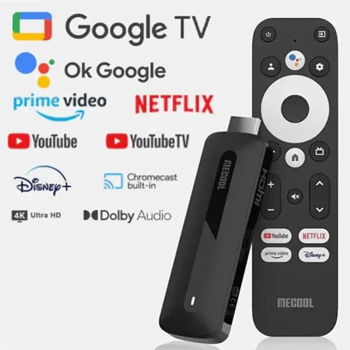 MECOOL 4K ANDROID 11 TV STICK 216GB BLACK