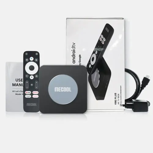 MECOOL 4K ANDROID 11 TV STREAMING BOX 216GB BLACK