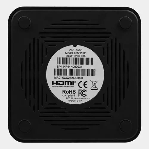 MECOOL 4K ANDROID 11 TV STREAMING BOX 216GB BLACK