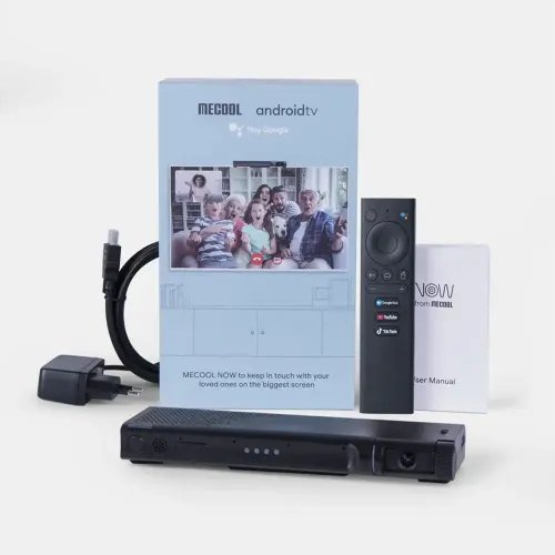 MECOOL NOW GOOGLE CERTIFIED VIDEO CALLING ON TV ANDROID 11 464G