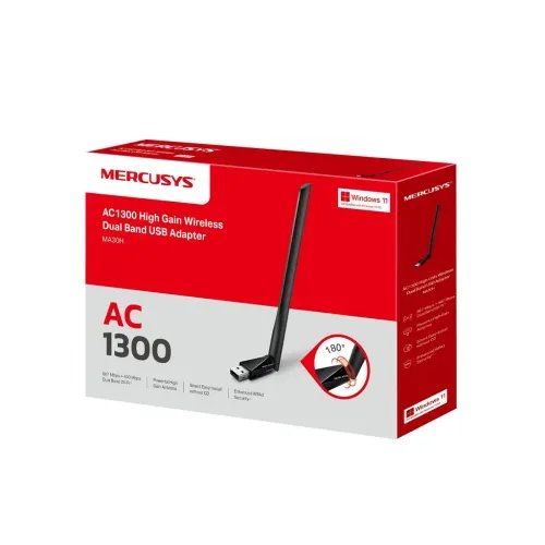 MercusysMA30HAC1300HighGainWirelessDualBandUSBAdapter