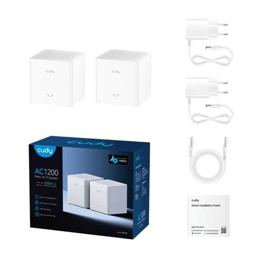MeshCudyM1200v2.0Wi-FiAC12002-Pack